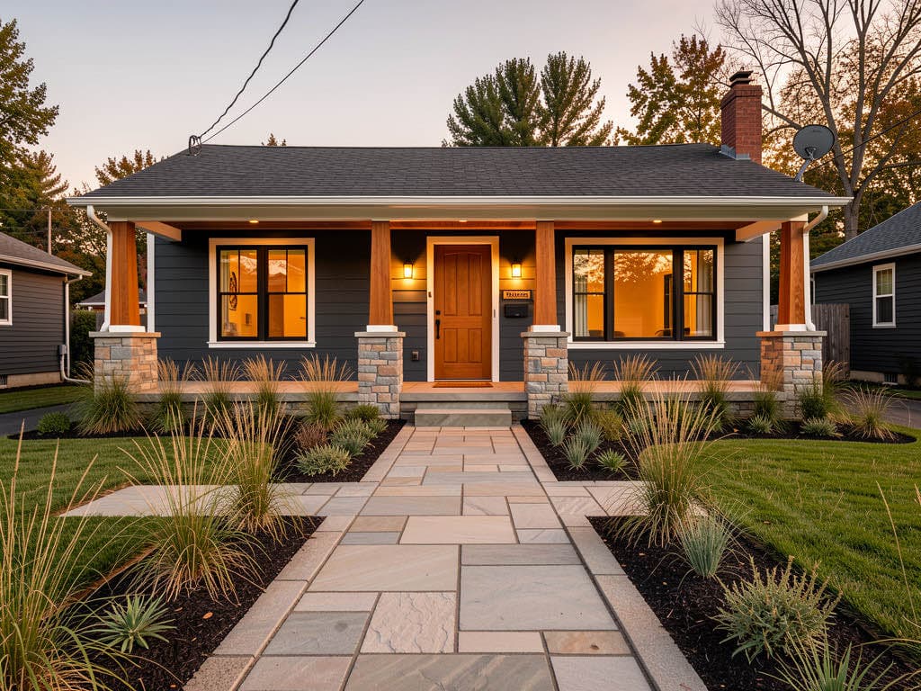 Is there an app where I can take a picture of my house and redesign the exterior?