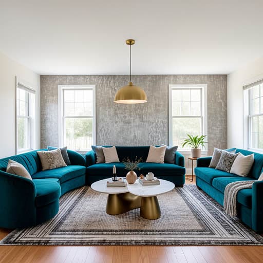 Contemporary interior design example