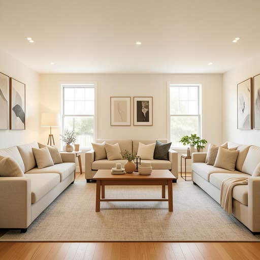 Modern interior design example